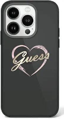 Immagine prodotto di Guess Guhcp16Xhchgspk Custodia rigida Iphone 16 Pro Max 6.9 Czarny/Nero Cuore Iml