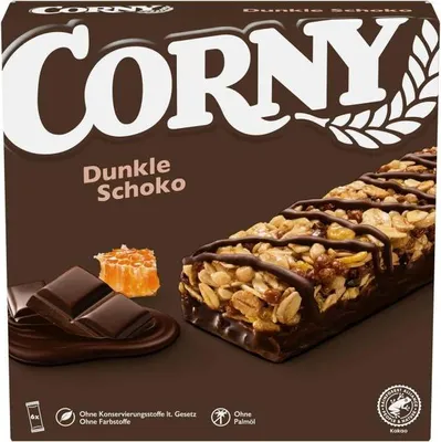 Produktbild von Corny Müsliriegel CLASSIC Dunkle Schokolade, 6x23g