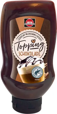 Produktbild von Schwartau Coffee Shop Schokolade Topping, 250ml