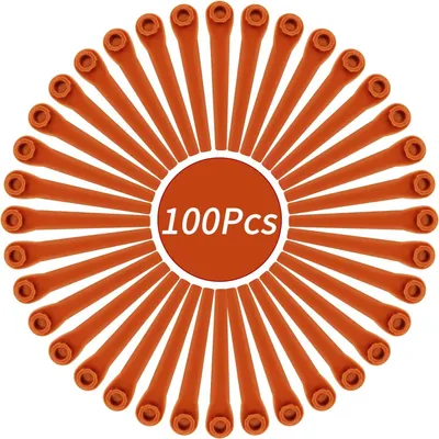 Produktbild von 100 Stück PA6 RotorCut Ersatzmesser | Kompatibel mit Gardena Rasentrimmer