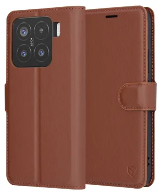 Obrázok produktu pre Techsuit Leather Folio puzdro pre Xiaomi 15 – hnedé (Brown)