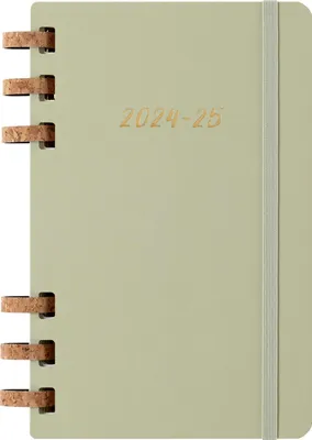 Produktbild von Moleskine 12 Monate Studienplaner mit Spiralbindung, L/A5, Fester Einband, Kiwi
