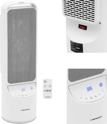 Produktbild von Elektrische Säulenheizung mit Fernbedienung 1200/2000 W