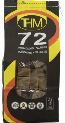 Productafbeelding van Aansteker, bruin, zak met 72 stuks