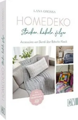 Produktbild von Home-Deko: stricken, häkeln, filzen