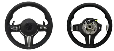 Obrázek produktu pro Volant, uhlíková vlákna/kůže, sportovní design, M3 s airbagem