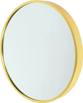Image de Miroir Fragix Alux - Or - Cadre métallique Ø40