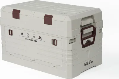 Obrázok produktu pre Skladací kempingový úložný box s vekom, objem 50 l