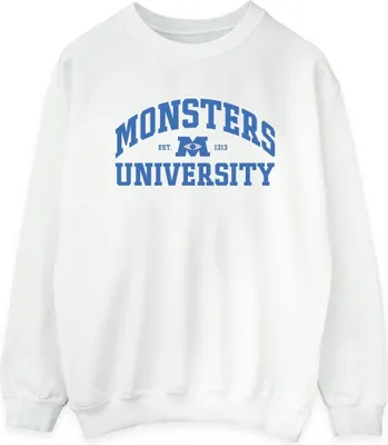 Produktbild von Disney - "Monsters University" Sweatshirt für Damen BI29608 (S) (Weiß)
