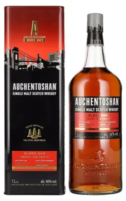 Produktbild von Auchentoshan Blood Oak + Box 1000ml 46% Vol.