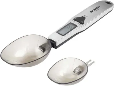 Produktbild von VOLTCRAFT SP-500 Löffelwaage VC-12607925 Wägebereich (max.) 500 g Ablesbarkeit 0.1 g Edelstahl