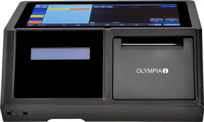 Produktbild von Olympia T110 Registrierkasse ohne TSE Lizenz mit 10,1 Zoll Touchdisplay für Handel und Gastronomie