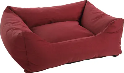 Rechteckiges Hundebett Bordeaux 80x67x22 cm