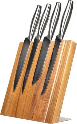 Produktbild von Coninx Magnet Messerblock ohne Messer - Akazienholz XL