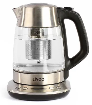 2-in-1 Glaskocher 1,7 l 2200 W Wasserkocher & Teekanne