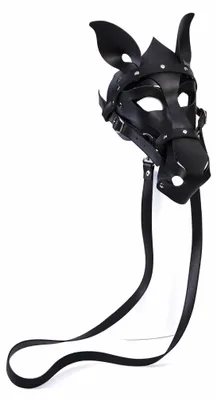 Produktbild von Rubies Black Horse Mask