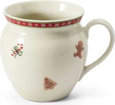 Produktbild von Becher, Weihnachtsporzellan, Lebkuchen, 0,30 l, Leander