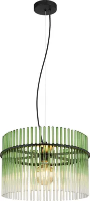 Produktbild von Globo Lighting Hängeleuchte Metall schwarz matt, 1x E27