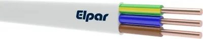 Produktbild von YDYP-Kabel 3×2,5, weiß, 450/750 V – 100,0 m – E314CF-YY008