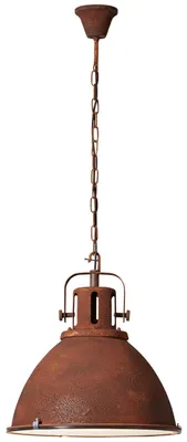 Produktbild von Brilliant Jesper Pendelleuchte 47cm (Glas) E27 Rost 23770/55