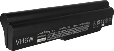 Produktbild von vhbw Akku kompatibel mit Hasee HP940D3, HP940, L420T Notebook (6600 mAh, 14,8 V, Li-Ion)