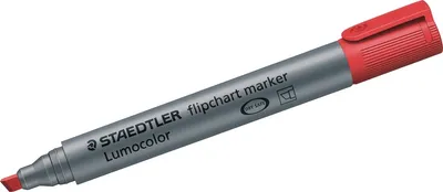 Obrázok produktu pre STAEDTLER Flipchartmarker Lumocolor rot 10 Stück