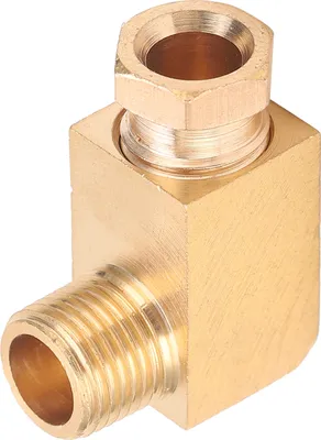 Immagine prodotto di Olio tubo raccordo gomito ottone rettangolare blocco connettore adattatore per tubo connessionePL618