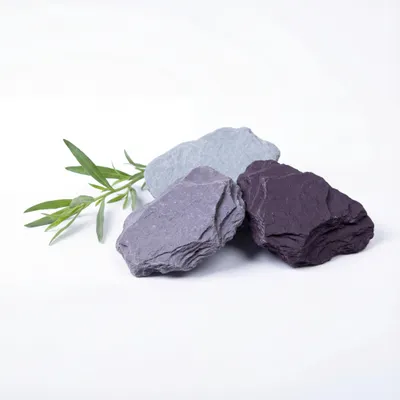 Productafbeelding van Canadese leisteen, paars, 15-30 mm, schiefer, paars, big bag van 30 kg, geschikt voor tuin en borders