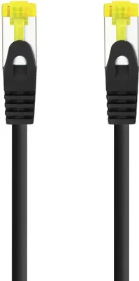 Produktbild von Nanocable 10.20.1901-BK, 1 m, Cat6a, SF/UTP (S-FTP), RJ-45, RJ-45, Schwarz