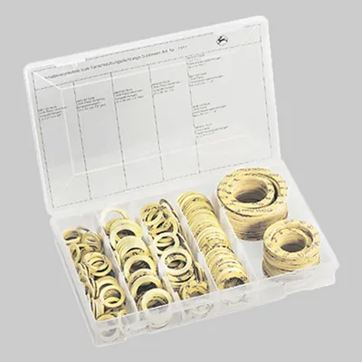 Produktbild von Haas OHA-Press-Gas-Verschraubungsdichtungs-Sortiment "VP401"