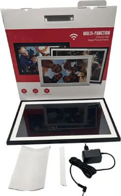 Produktbild von Frameo Digitaler Bilderrahmen GW-P156 Schwarz 15,6 Zoll