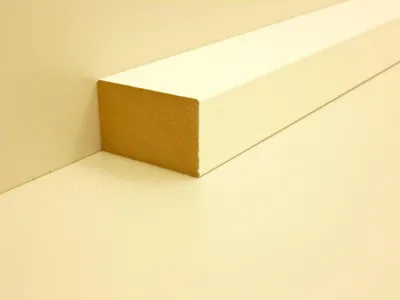 Produktbild von B.S. Bauprogramm Rechteckleiste 200 cm 30 x 50 mm weiß