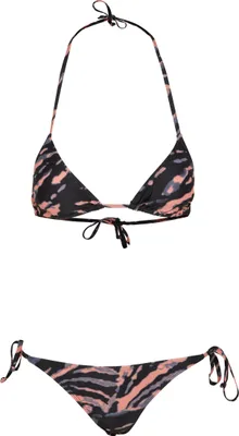 Produktbild von Urban Classics Ladies - TIE DEY Swimwear Bikini vintage - XX