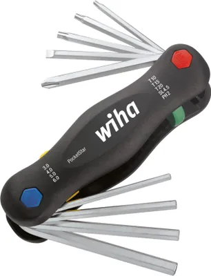 Image de Wiha PocketStar 25293 Multitool No. of functions 9 Black