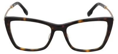 Zdjęcie produktu dla Okulary Rodenstock Katzenauge wykonane z octanu, w kolorze kubańskim (Havana) i złotym, damskie, z korekcją wzroku