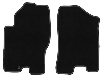 Zdjęcie produktu dla Dywaniki welurowe BASIC czarne przednie Nissan Pathfinder 2005-2010