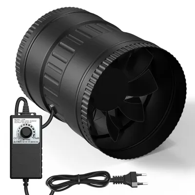 Zdjęcie produktu dla Wentylator kanałowy rurowy 150 mm - Regulowana prędkość - Silnik EC - 587 m³/h