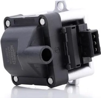 Produktbild von MAGNETI MARELLI 060717008012 Zündspule für VW Transporter IV Bus (70B, 70C, 7DB, 7DK, 70J, 70K, 7DC, 7DJ) GOLF III (1H1) GOLF II (19E, 1G1) Lupo