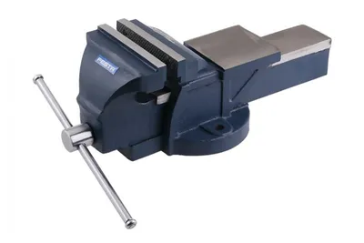 Produktbild von FESTA Schraubstock 125mm Backenbreite mit Amboss, 100mm Spannweite aus Gusseisen