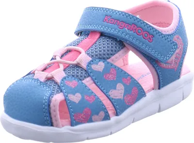 Produktbild von Kangaroos Mädchen Sandale K-Tiffy blau pink