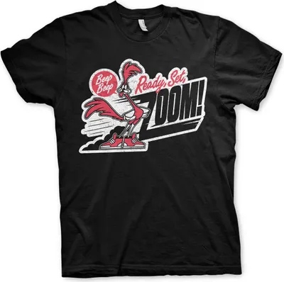 Produktbild von Road Runner BEEP BEEP T-Shirt - Large - Black