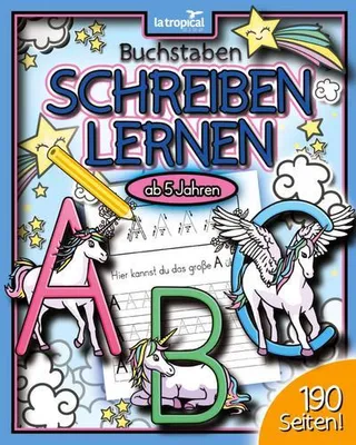 Produktbild von Buchstaben schreiben lernen ab 5 Jahren
