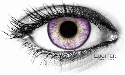 Zdjęcie produktu dla Niedioptyczne soczewki kontaktowe Lucifer® Cloud R w kolorze fioletowym