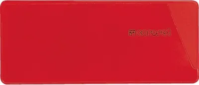 Produktbild von coroset® magnetische Etikettenhalter, rot, 220x81mm, 50/VE