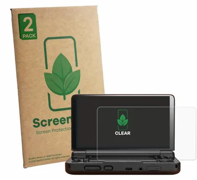 Produktbild von 2x ScreenLeaf Schutzfolie für AYN Thor Displayschutz Display Schutz Folie Klar Transparent