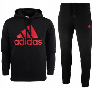Produktbild von Adidas - "Terry" Trainingsanzug für Herren PP3009 (S) (Schwarz)