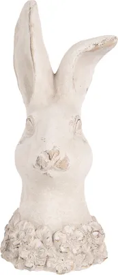 Produktbild von Clayre & Eef Dekorationsfigur Kaninchen 24 cm Beige Stein