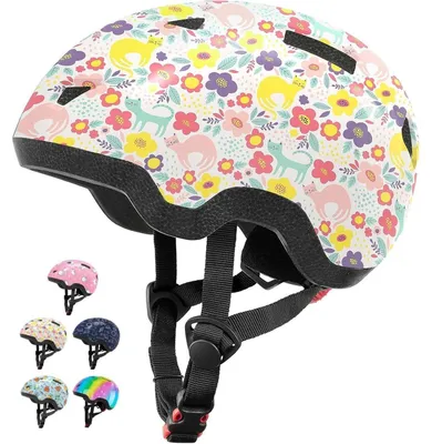 Produktbild von Kinderhelm für 1-8 Jahre, Fahrradhelm für Jungen & Mädchen, Rollerhelm, Skateboardhelm, Größe S (48-53cm)