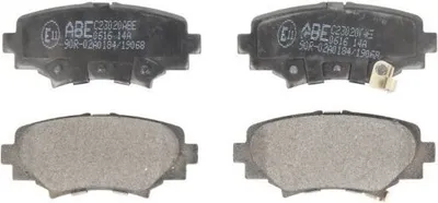 Produktbild von ABE Bremsbeläge Satz Hinten für MAZDA 3 Schrägheck (BM, BN) C23020ABE