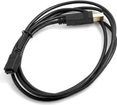 Produktbild von SYSTEM-S Micro USB (female) zu USB Typ B (male) Datenkabel Ladekabel Kabel Konverter 150 cm